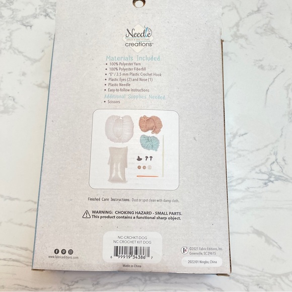 NIB Cute Puppy Crochet kit - Picture 4 of 4